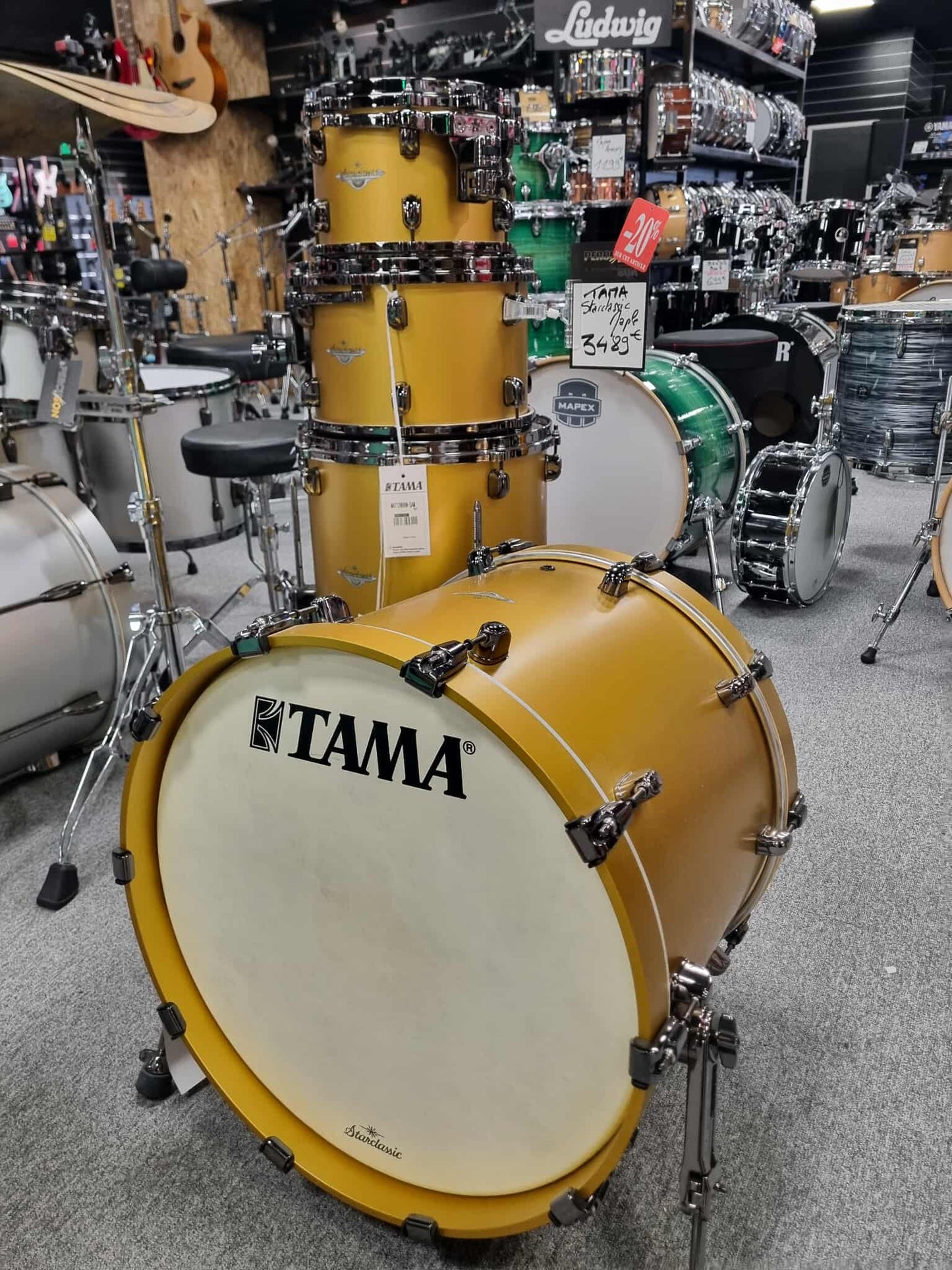 TAMA STARCLASSIC MAPLE 20/10/12/14