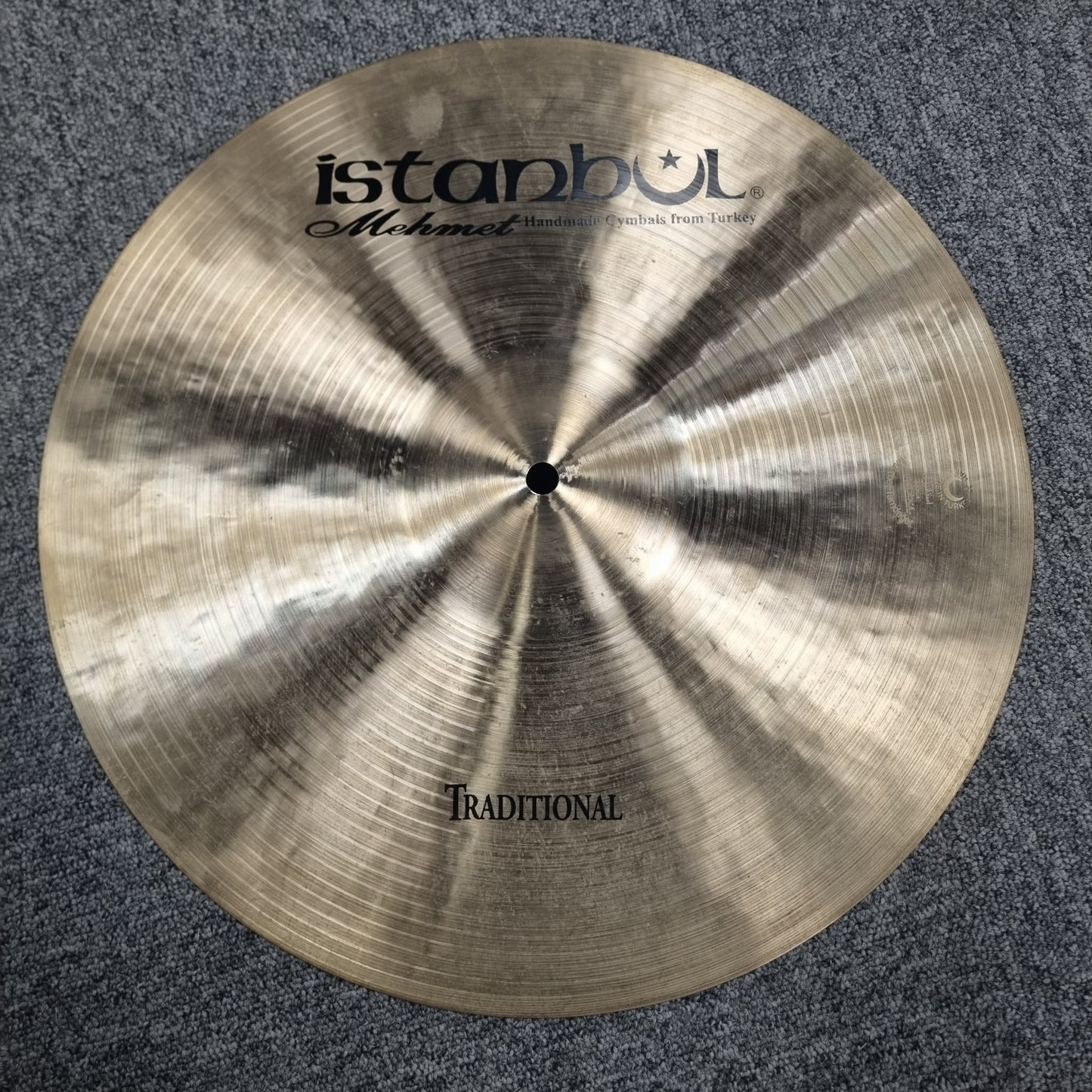 ISTANBUL MEHMET TRAD. PAPER THIN CRASH  17"