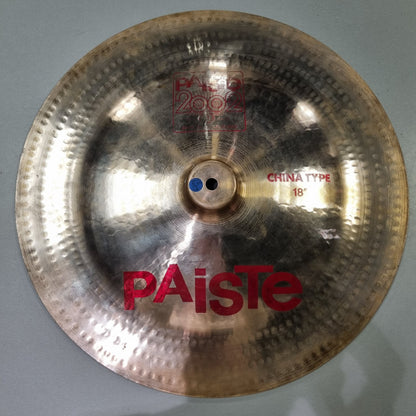 PAISTE 2002 CHINA TYPE 18