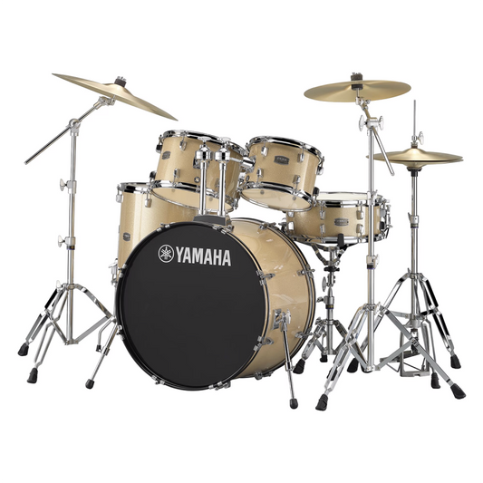 YAMAHA RDP0F5CPG Batterie Rydeen 20" Champagne Glitter + siege sparedrum